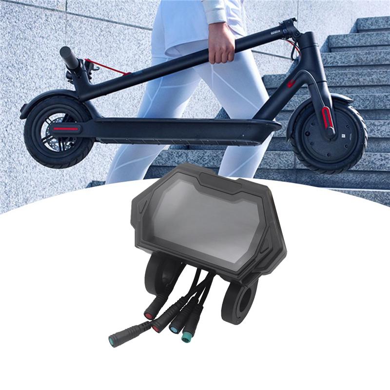 48V Elektryczna Hulajnoga Wyświetlacz LCD Panel Sterowania Do KUGOO Kukirin G2 PRO Wyświetlacz LCD Cyfrowy Miernik Części Hulajnogi-A87Q