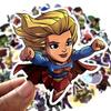 Chibi 50 Pcs Super Heroes Sticker Decals For Skateboard Laptop Luggage