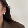 Xiaomi BF CLUB 925 Sterling Silver Round Shinning Earrings For Women Girl Sexy Fashion Trendy Jewelry Gift Party Wedding Pendientes