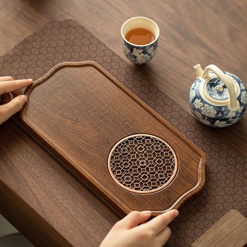Wooden Dry Bubble Tea Tray