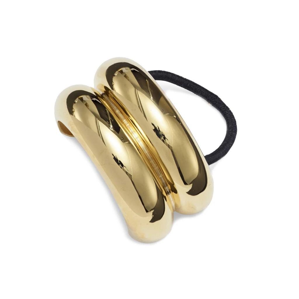 Vintage Chunky Hollow Double-layer Metal Hair Clips For Women Hairbands Elastic Scrunchies Hair Ropes Fashion Hair Accessories