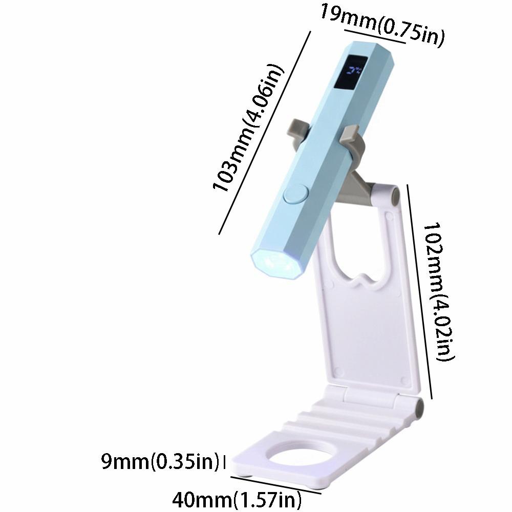 One-Inch Manicure Lamp Stand One-Hole Wearable Heating Lamp  For Attaching Nail Polish