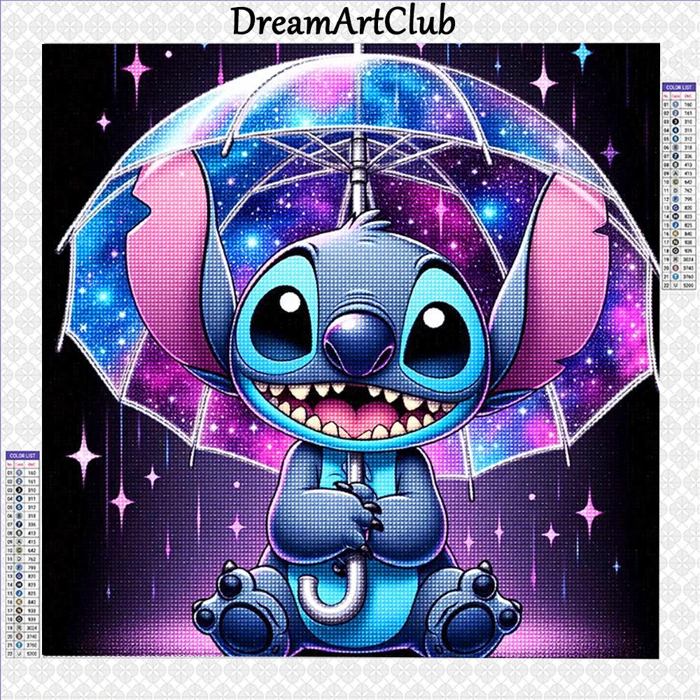 DIY Diamond Painting Stitch Full Diamond Mosaic Cartoon Embroidery Kit Set Wall Decor Handmade Gift