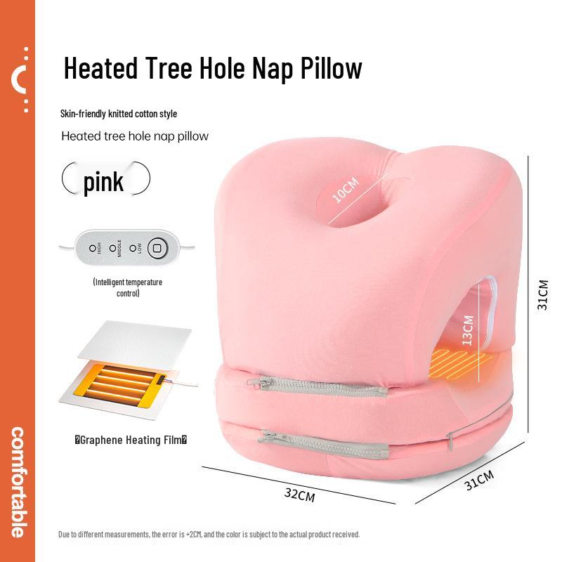 Face-Down Nap Pillow: Perfect for Offices, Students, and Lunch Breaks. Ideal for Adults and Classroom Naps.