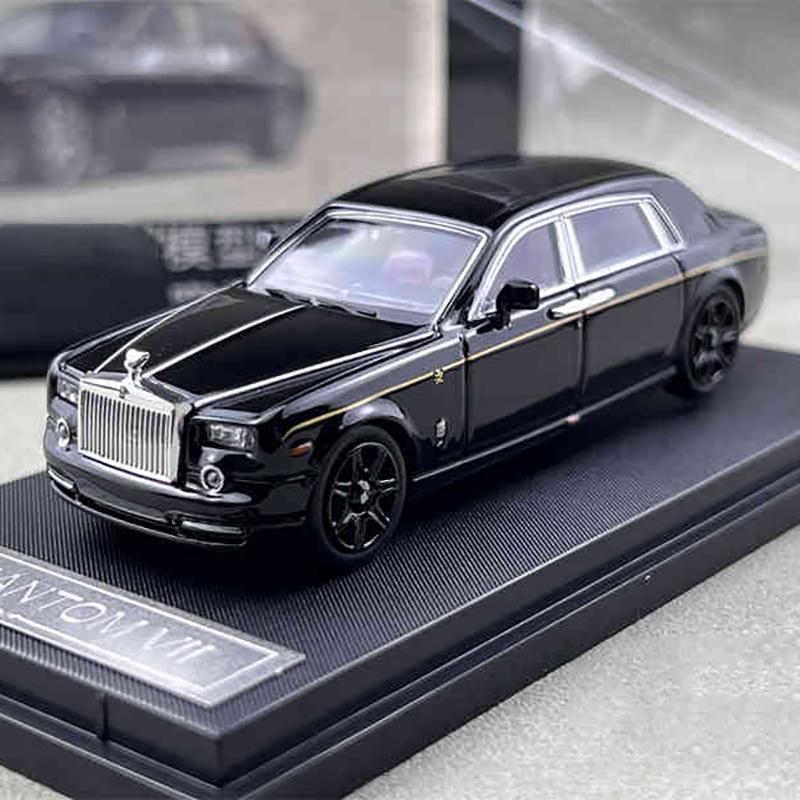 SW 1/64 Rolls Royce Phantom VII Alloy Racing Car Diecasts & Toy Vehicles Car Model Miniature Scale Model Car For Children