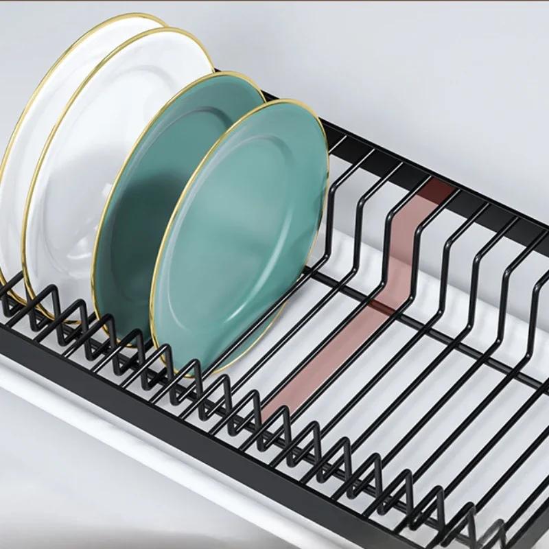 Bleskový výprodej sušáku na nádobí, organizér na sušení nádobí s odkapávačem, kuchyňské doplňky moderní trendy odnímatelný odkapávač na nádobí