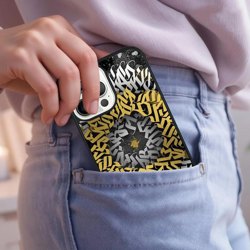 Pokras Lampas Art Graffiti Phone Case For iPhone 17 Air 15 16e 14 13 Pro Max Coque 12 11 Pro Max PLUS cover