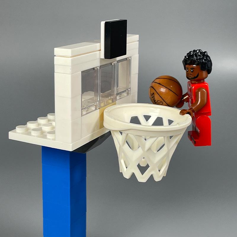 Sports Building Blocks: Assemble Football Goals & Basketball Hoops for Parent-Child Play