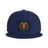 Aries Zodiac Celestial Goat and Ram Horns Print Baseball Caps Snapback Fashion Baseball Hats Casual Casquette Outdoor for Unisex