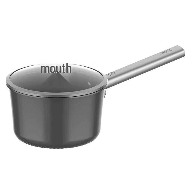 ASD Healthy Pure Titanium Milk Pot, 18cm