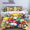 Super Mario Classic Poster Duvet Cover & Pillowcases, Mario Fan Bedroom Bedding, Perfect Gift.chl