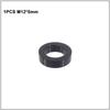 Bicycle Thru Axle Skewer Spacer M12x4mm/5mm/6mm/1.5mm/0.5mm MTB Fat Bike Shaft Skewer Washer Bike Hub Skewer Flat Spacer Washer