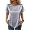 Women's Fashion Casual Round Neck Short Sleeve Shirt