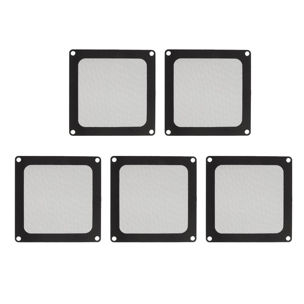 5PCS 90x90mm PC Chassis Dust Filter Nylon Mesh PC Dust Filter PC Chassis Fan Cover  DIY PC Case