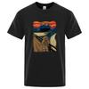 Summer Men's High Quality T-shirt 100% Cotton Short Sleeve Print Casual Loose Men T Shirt O-neck Male T-shirt Male Tees  for Men