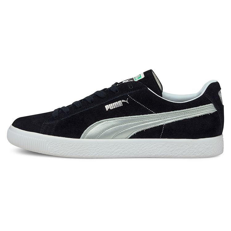 

Кроссовки Puma Suede Vintage Made in Japan Черные Серебристые Унисекс 375905-01