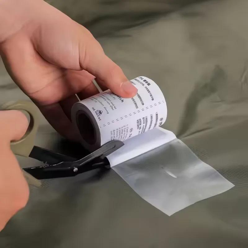 Waterproof TPU Repair Tape Kit - Self-Adhesive for Air Mattress, Pool Liners & Outdoor Gear