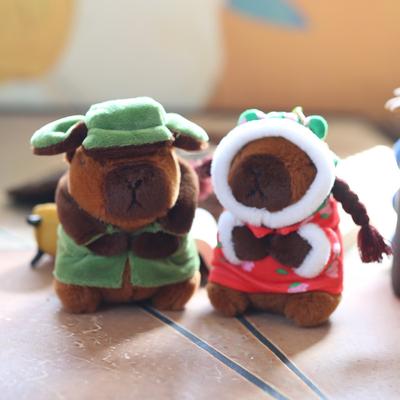 Cute Cute Kapibala Pendant Plush Toy Doll Cartoon Bag Hanging Ornament Keychain Doll Doll