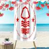 NFFC Logo Beach Towel, Large Soft Quick Dry Towel for Beach Camping Swimming