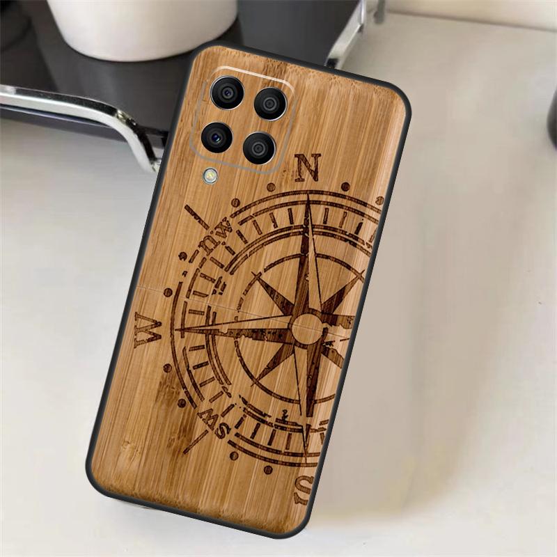 

Natural Bamboo Wood Pattern Print Case For Samsung Galaxy M06 M16 M36 M56 M52 M32 M12 M54 M34 M14 M35 M55 M15 M11 M31 M13 M53 Samsung M36