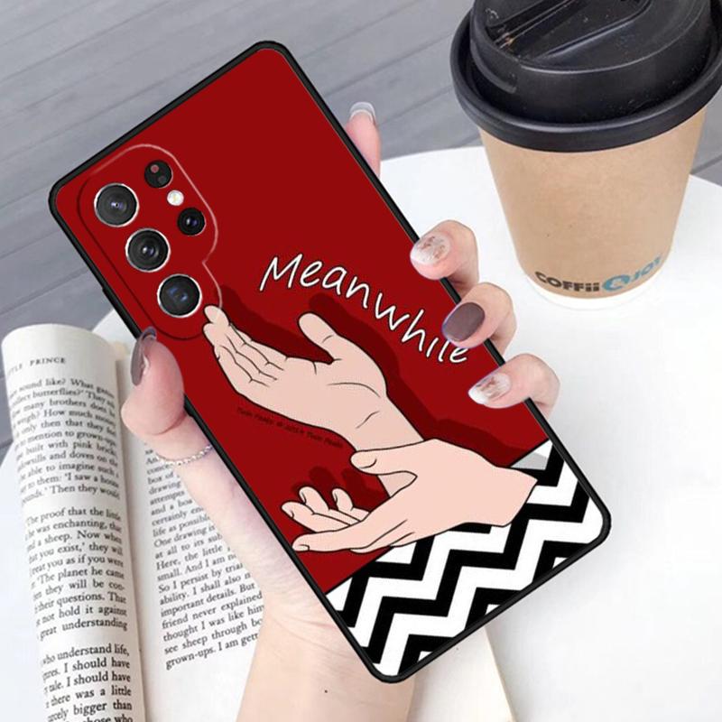 Welcome To Twin Peaks Red Room phone case Cover For Samsung Galaxy S24 S25 Ultra S21 S22 S10E Note 10 Plus Note 20 FE S23