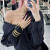 Bendable Snake Body Chain for Women Adjustable Punk Snake Belly Chain Flexible Multi-Purpose Bracelet Necklace Jewelry
