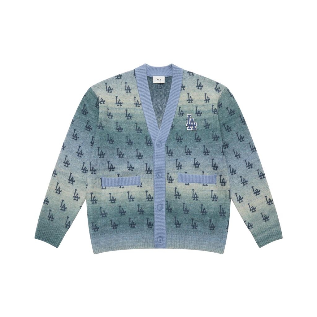 MLB MONOGRAM 25FW Knitwear Unisex Light Blue 3AKCM0354-07BLL