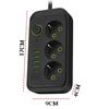 Quick Charge Multitap Socket USB Type C Electrical Power Strip Electrical Socket  AC Power