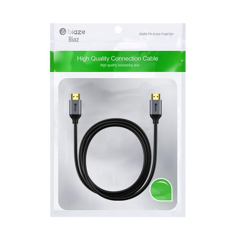 Biaz HDMI 2.1 Male-to-Male Cable: 8K@60Hz, 4K@120Hz, 2K@144Hz HD Connection