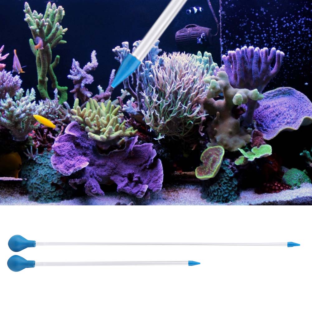 2 Pcs Arcylic Coral Feeder Liquid Fertilizer Add Reef Tank Fish Aquarium