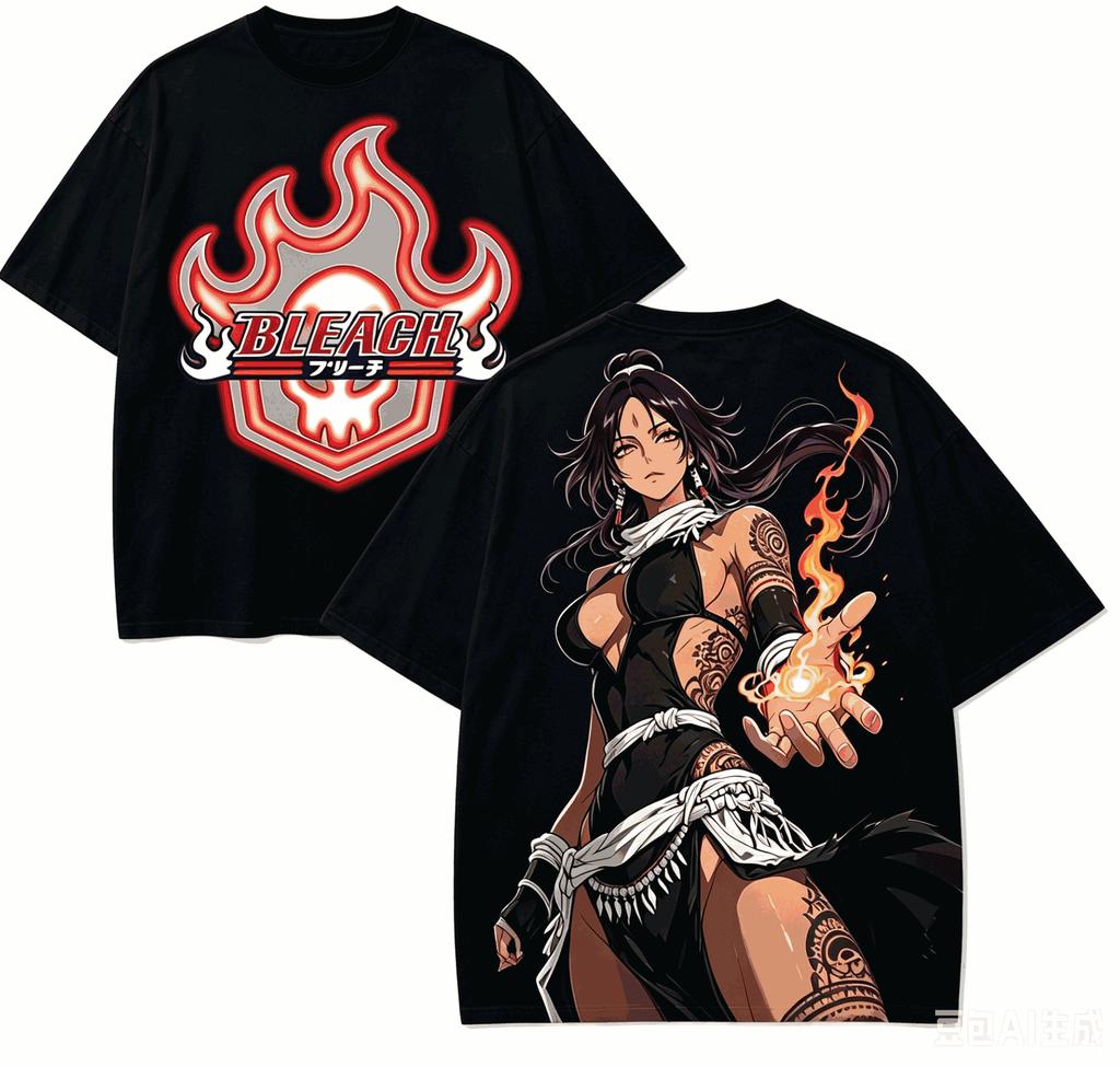 Bleach Anime Lover TShirt Harajuku Cotton NewModel High Street Oversized Unisex Retro Fashion Couples Hot Product Comfortable