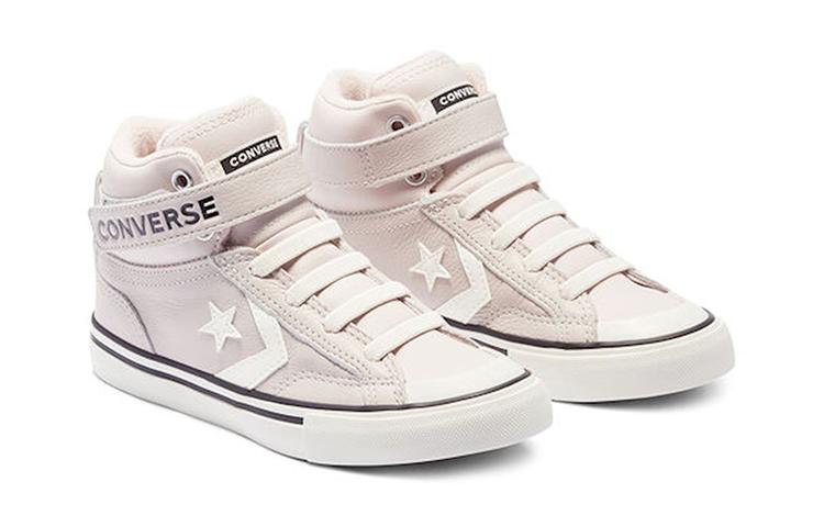 Converse Pro Blaze Strap High GS 'Leather & Heathered Knit - Silt Red' 669317C