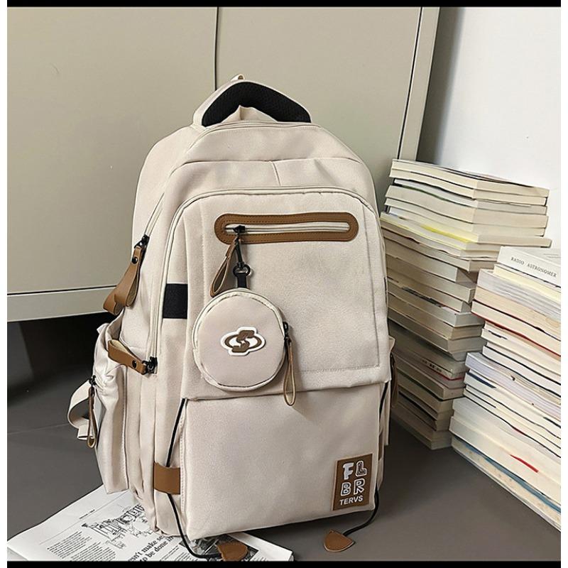 School Bag New High Value Niche Design Backpack Couple Lightweight Simple Travel Large Capacity Backpack