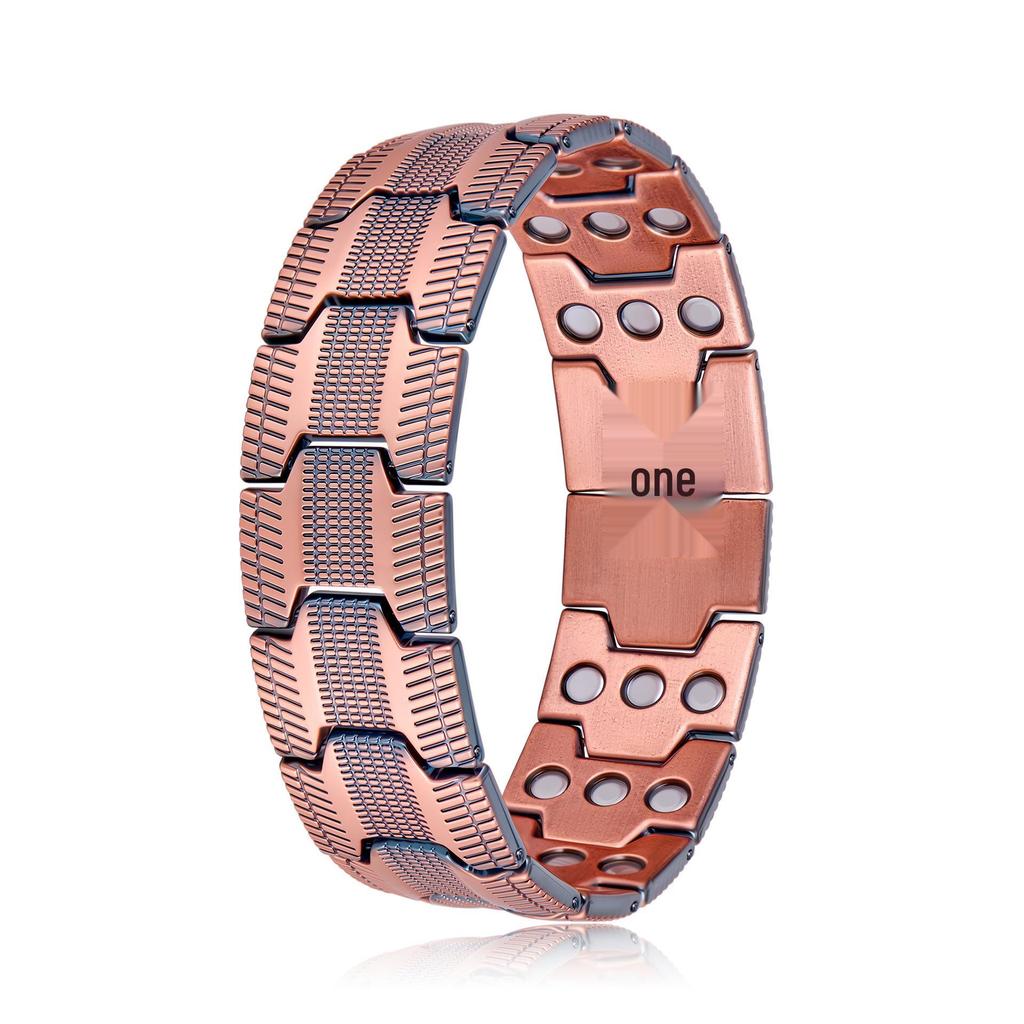 Magnetic Copper Couple Bracelet - Detachable, Fashionable, High-End Jewelry