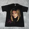 T-shirt Vintage Barbra Streisand MGM Grand Concert Uomo M Vestibilità Slim 1994 Anni '90 Unisex