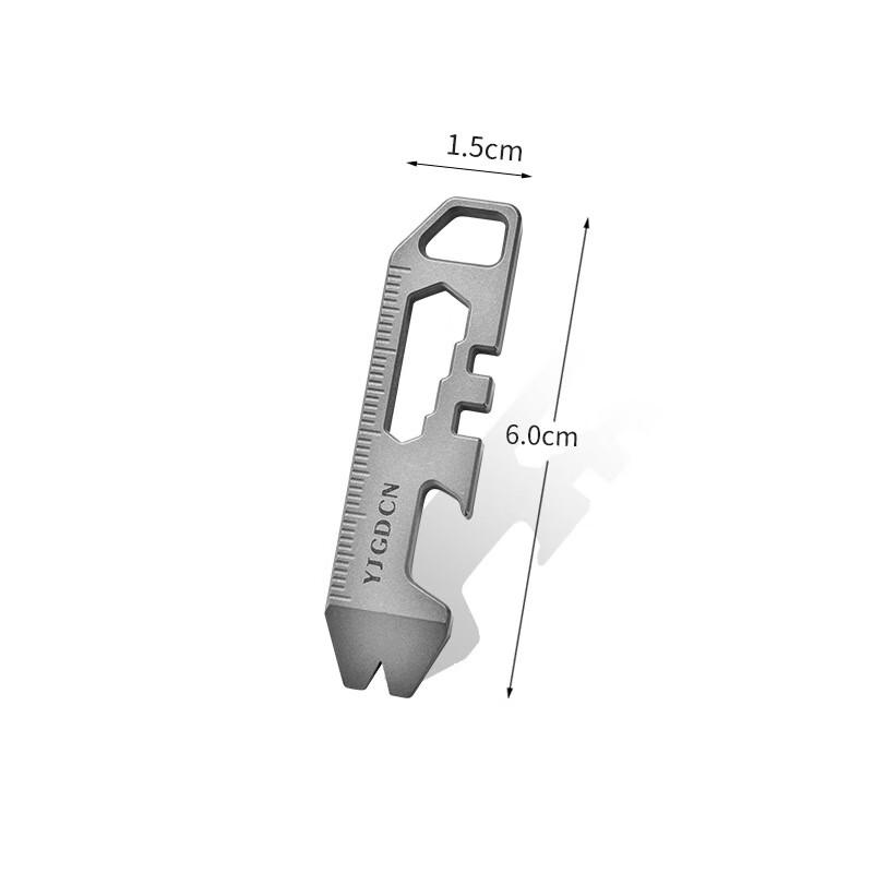 NuFeng Titanium Alloy Mini Multi-tool Pry Bar
