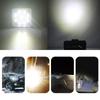 12V 24V 10Leds Light Bar Work Light Bar Square Spotlight Headlights For Truck Offroad Car Motorcycle Tractor SUV ATV Accessories
