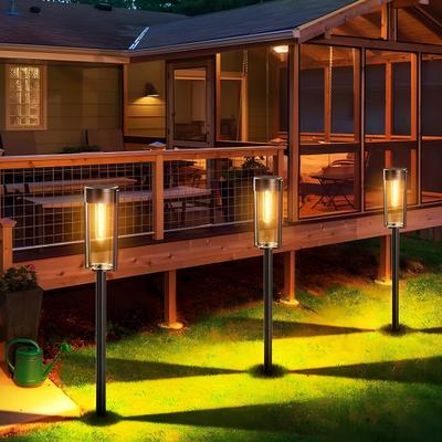 Solar Lawn Light Outdoor LED Solar Garden Light with Auto On/Off