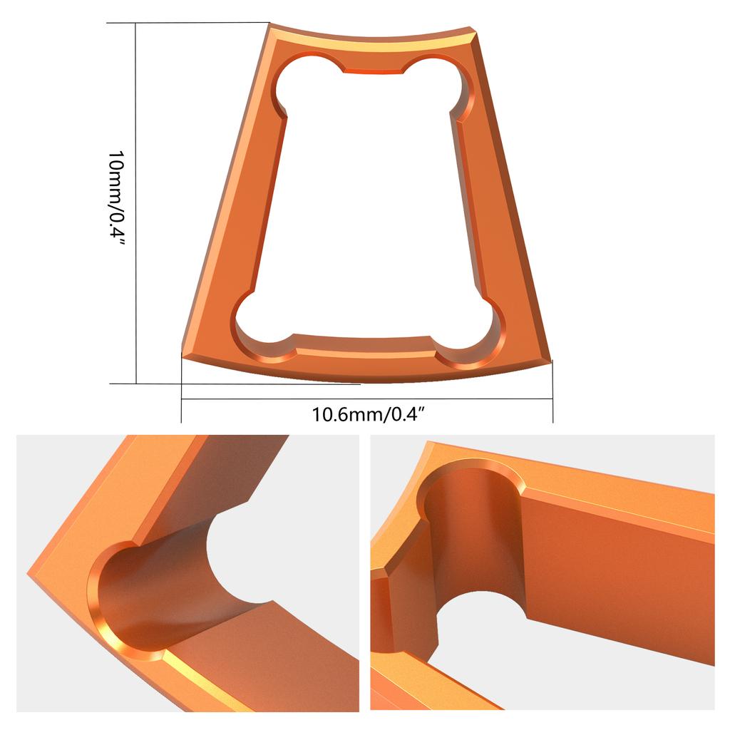 NICECNC For KTM 690 Duke Enduro R SMCR 2014-2024 Throttle Spacer Kit For KTM 1290 Super Duke R 1190 Adventure 2014-2016