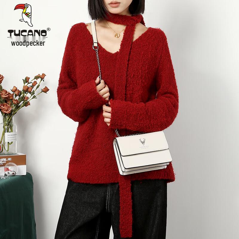 TUCANO Women's Small Square Chain Shoulder Bag