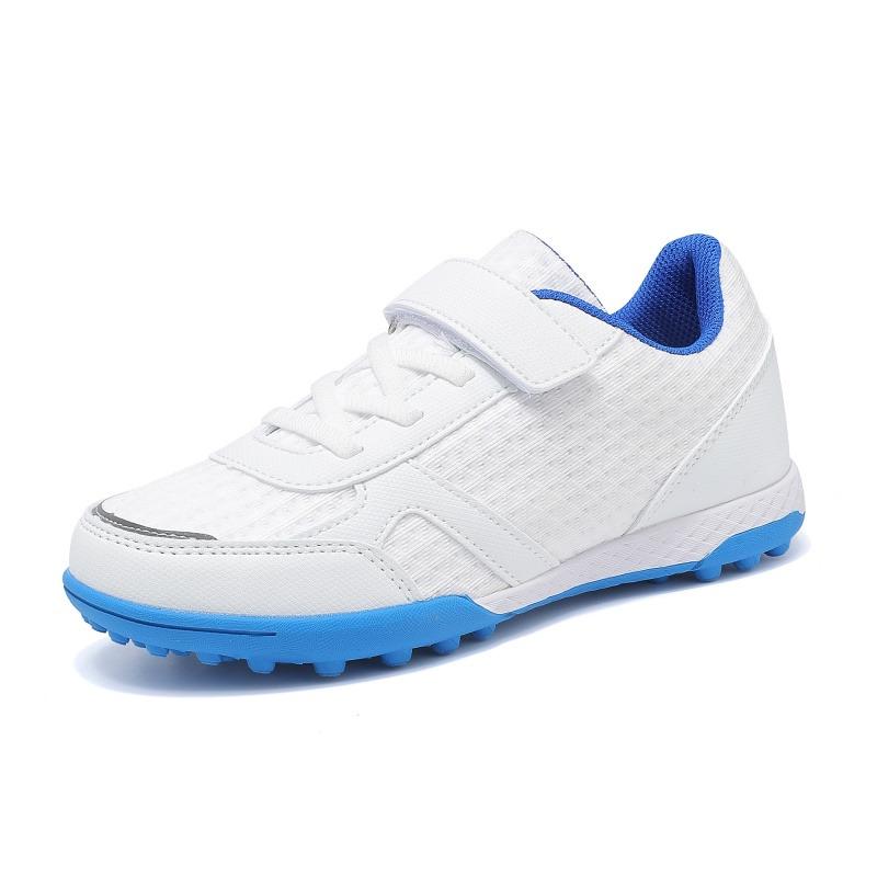 

Turf Soccer Shoes Kids Mesh Breathable Football Shoes For Children Outdoor Non-slip Soccer Cleats Green Children s Sports Shoes 30