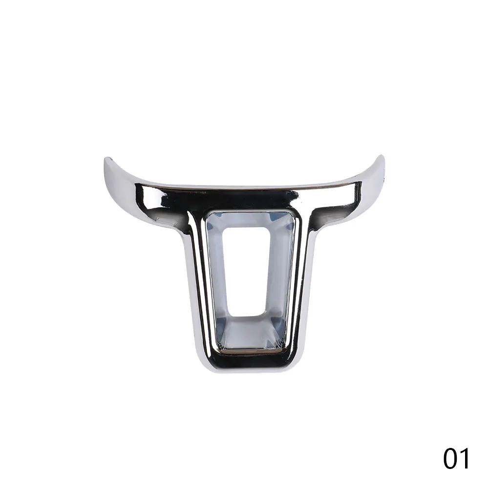 Copertura Decorativa Cromata in ABS per Volante Auto Adesivo per Volkswagen VW GOLF POLO JETTA MK5 MK6 Bora Accessori Auto