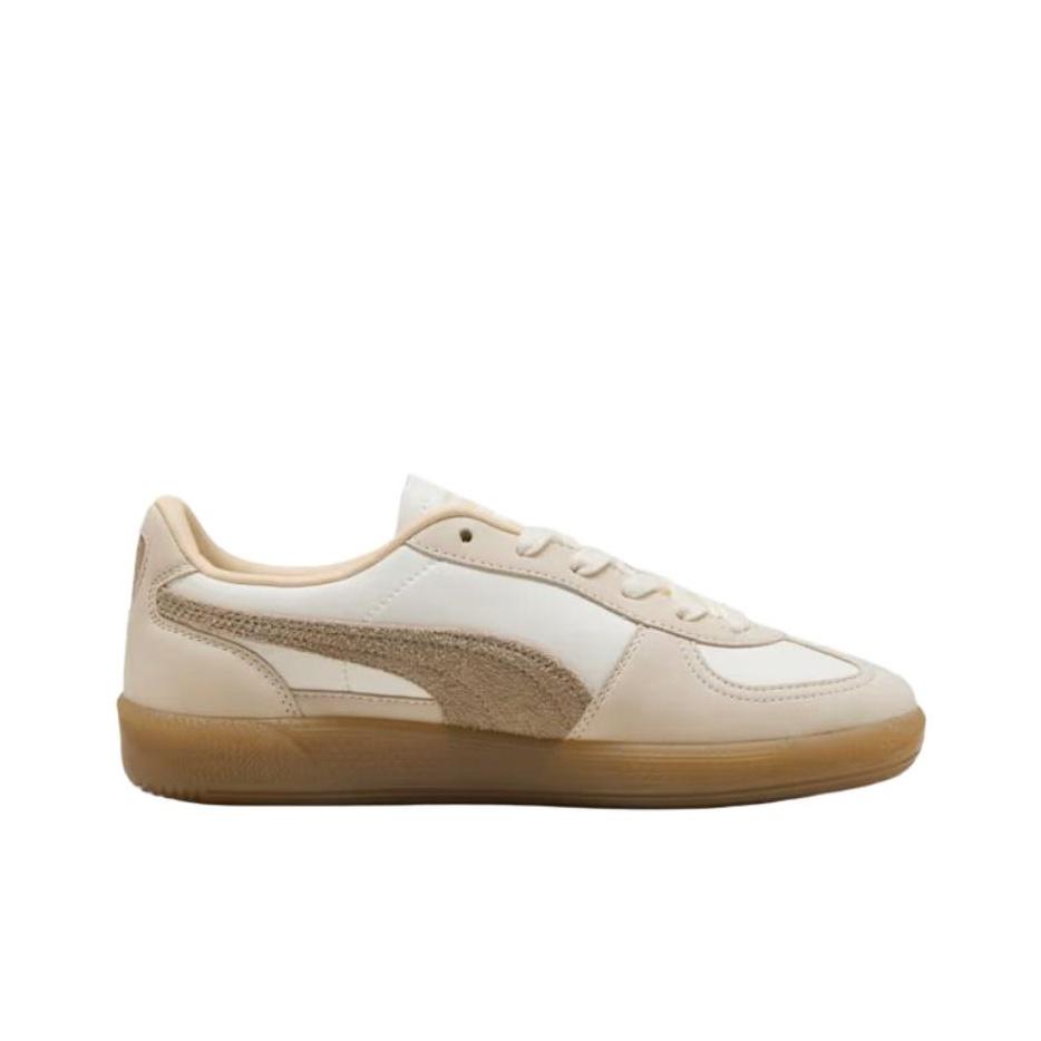 Puma Palermo Elevated Warm White Chocolate Chip Women Sneakers 403754-01