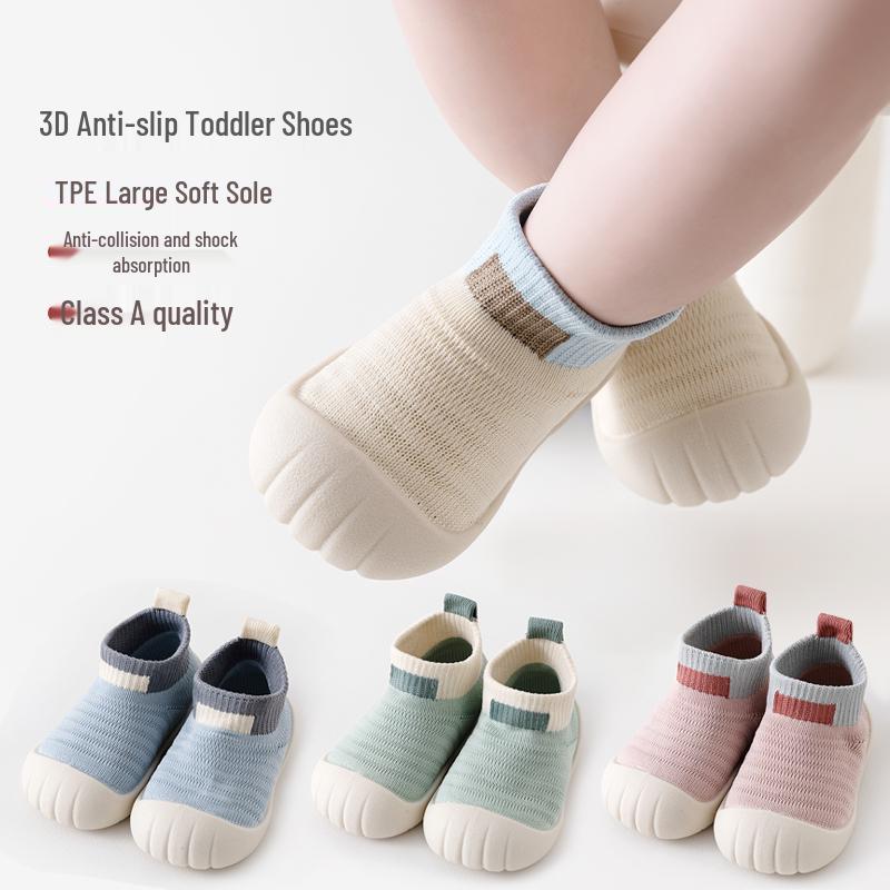 Breathable Non-Slip Baby Walking Shoes for Indoor and Cold Seasons