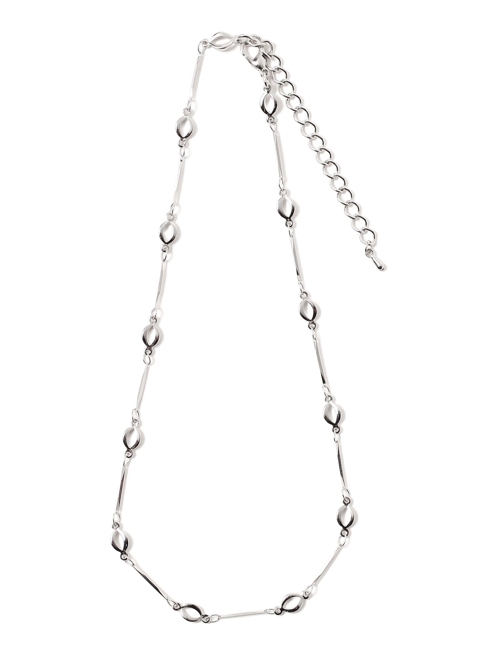 [BEAMS HART] Accessories Bar Chain Necklace Women s SILVER ONE SIZE