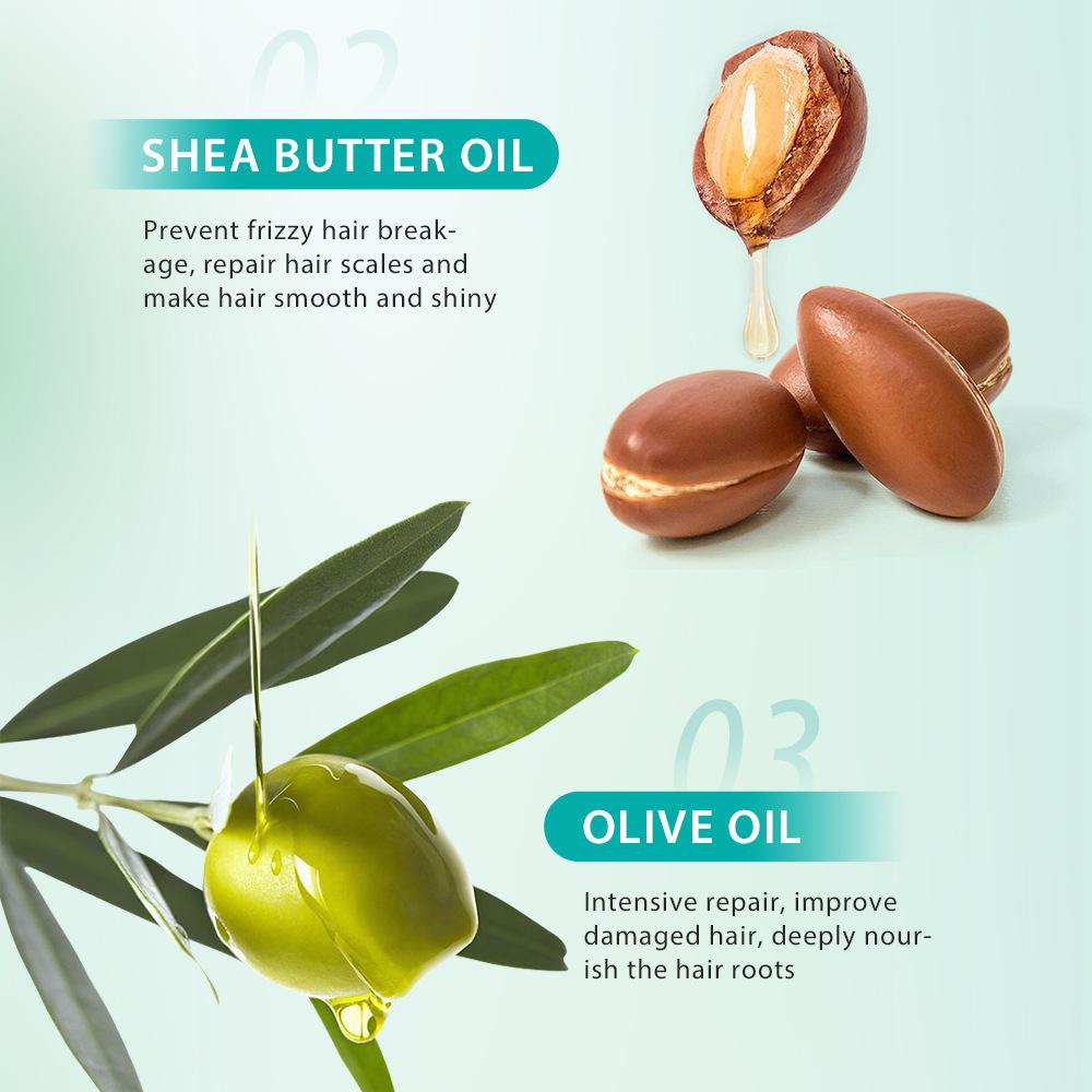 Olio Marocchino per Capelli Miscela di Argan e Jojoba Trattamento Leave-In Riparazione Profonda Lucentezza Liscia Capelli Secchi Danneggiati