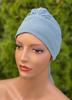 Damen Kopftuch Tess 003 Aus Musselin Modischer Turban Glatt Auch Nach Chemotherapie