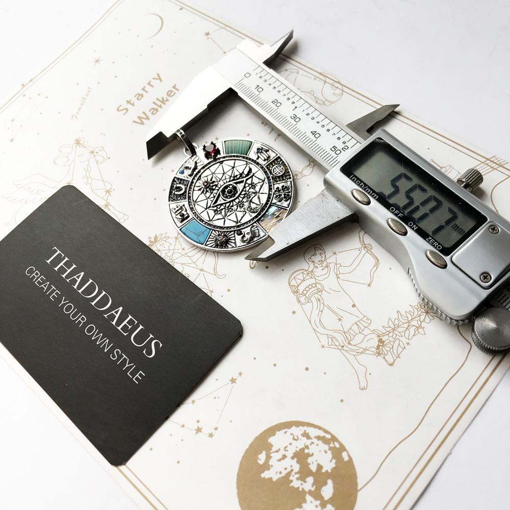 Amulet Magical Lucky Symbol Tree Flower Karma Whell Sun Bird Butterfly Pendants Jewelry 925 Silver Gift For Women Men