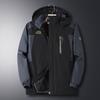 Men's Fleece-Lined Windbreaker: Warm, Thick Cotton Coat for Middle-Aged & Elderly During Autumn/Winter