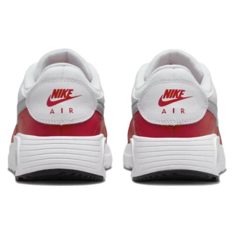 Nike Air Max Sc White University Red Wolf Grey Sneakers Casual Shoes CW4555-107